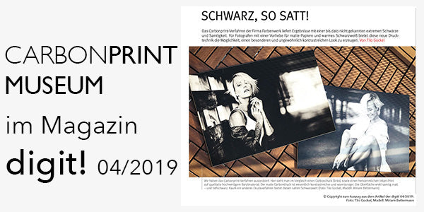 Carbonprint Museum in der Zeitschrift digit! 04/2019