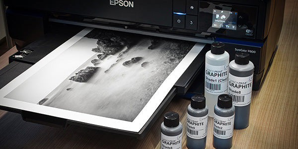 Neutrales Carbonprint Graphite