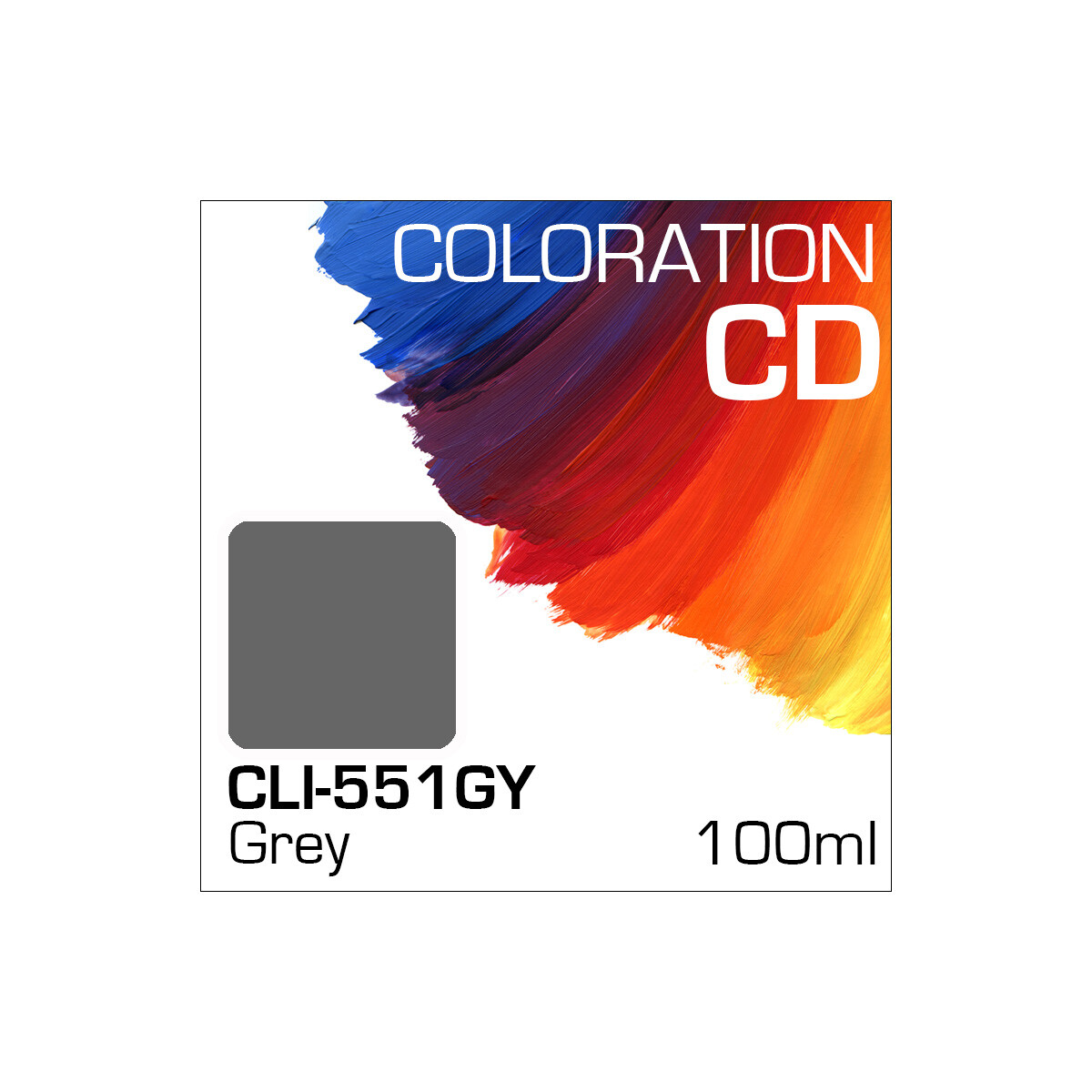 Coloration CD Flasche 100ml CLI-551GY Gray