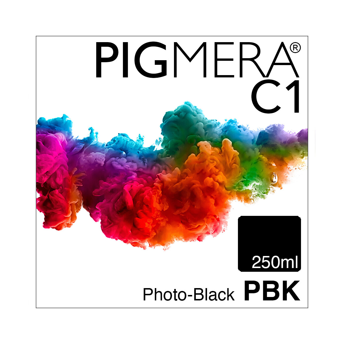 farbenwerk Pigmera C1 Bottle Photo-Black 250ml