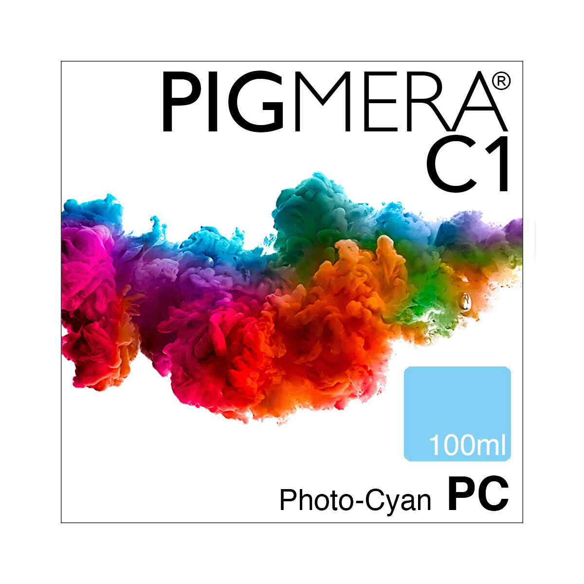 farbenwerk Pigmera C1 Flasche Photo-Cyan 100ml