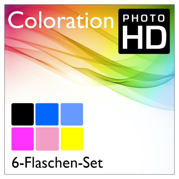 Coloration PhotoHD 6-BottleSet (with LC, LM)