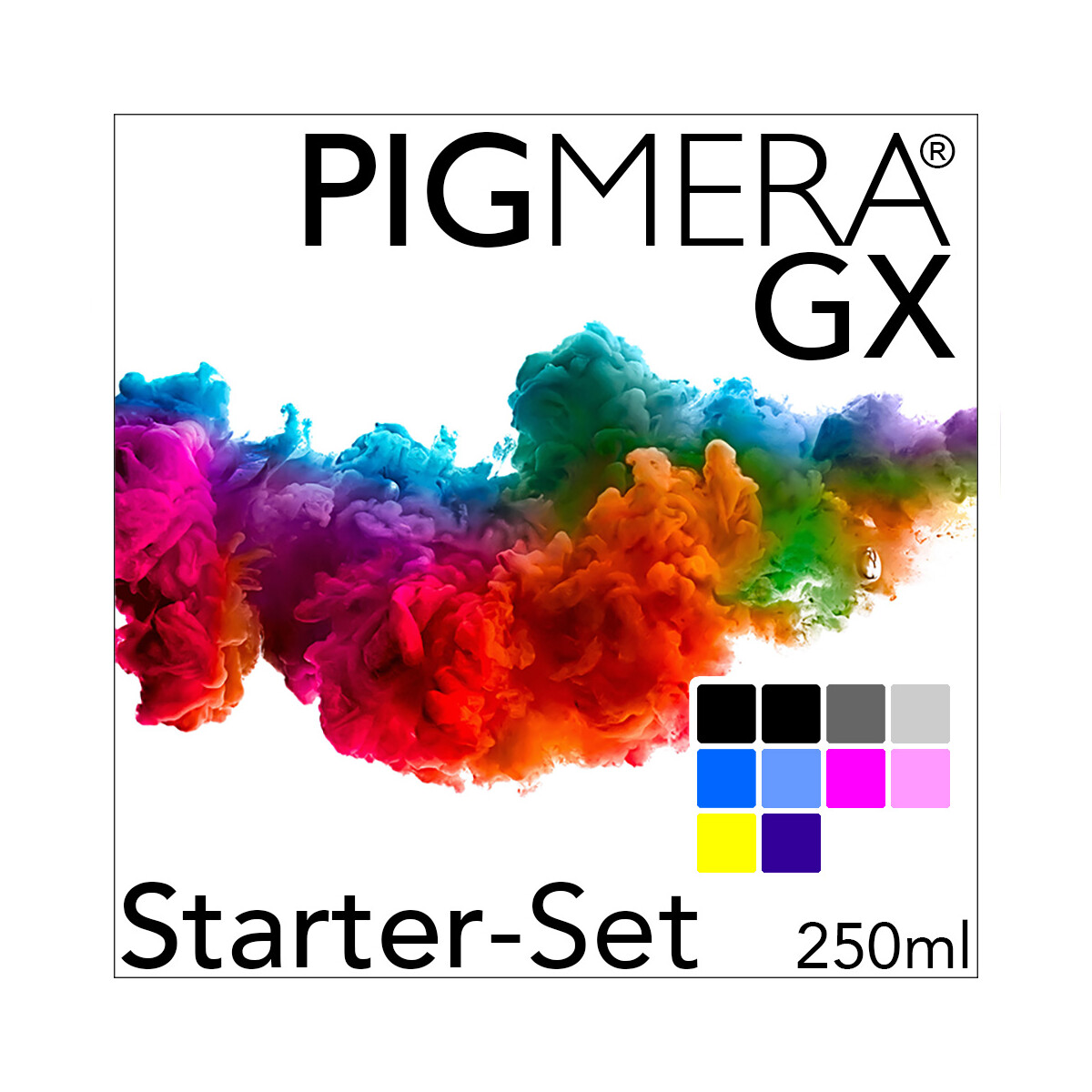 Starter-Set with Refillcartridges - Pigmera GX SC-P700...