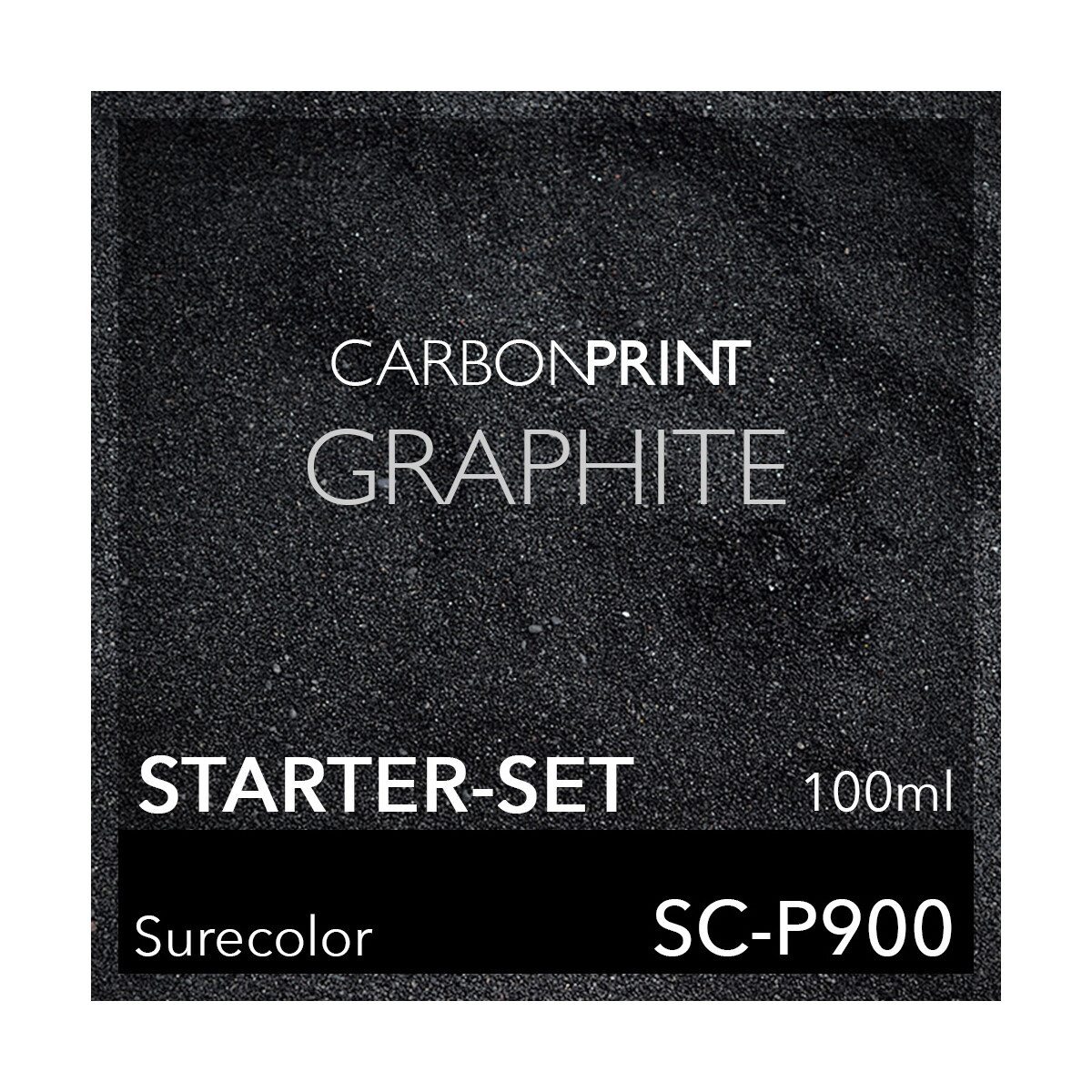 Starter-Set Carbonprint Graphite für SC-P900 100ml...