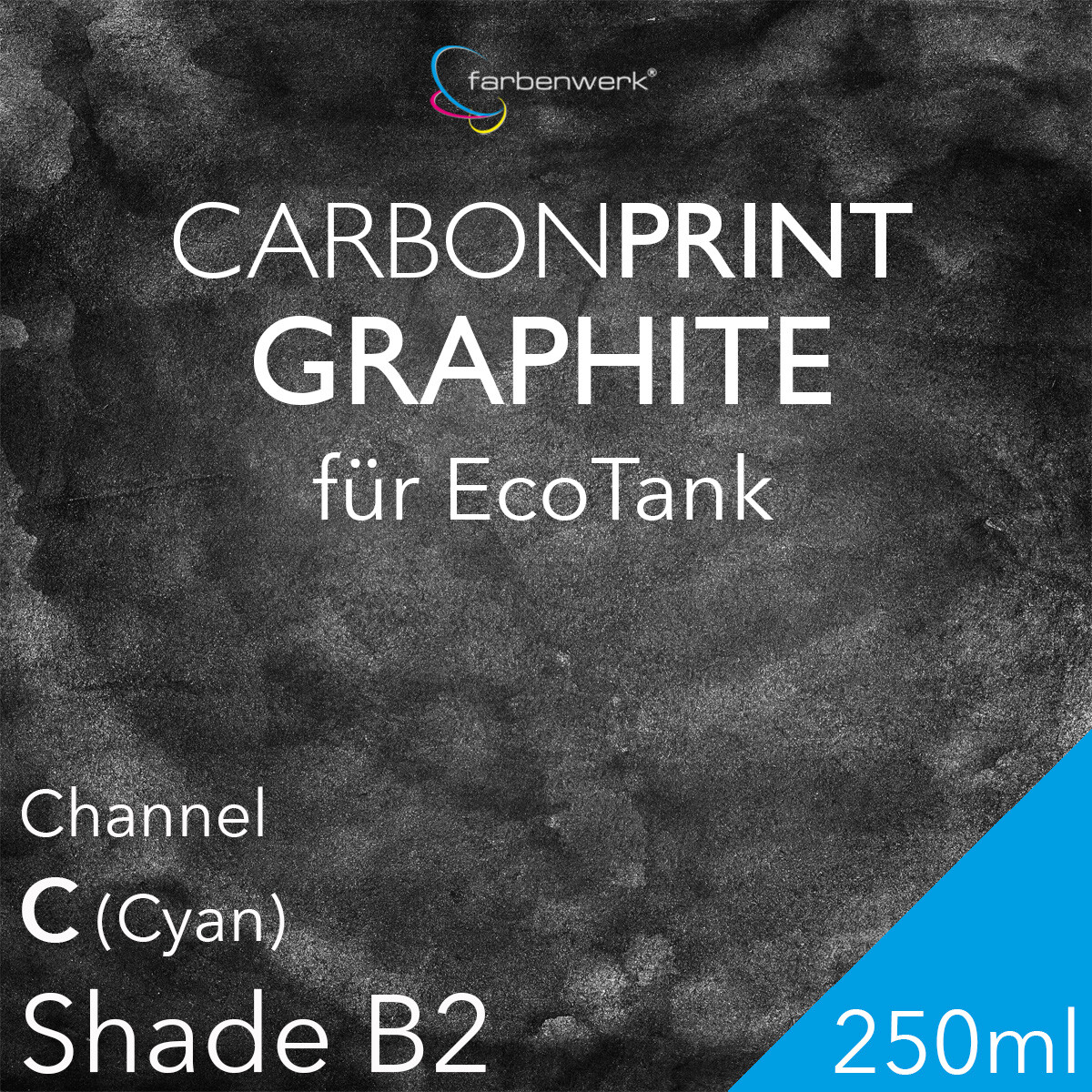 Carbonprint Graphite ShadeB2 Channel C (ET) 250ml