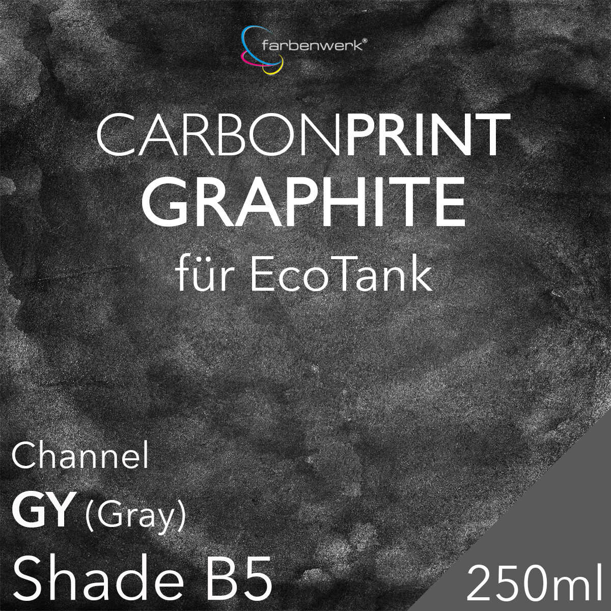 Carbonprint Graphite ShadeB5 Channel GY (ET) 250ml