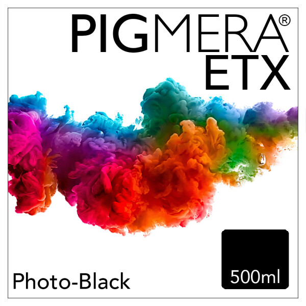 Pigmera ETX (Pigment) Bottle Photo-Black 500ml