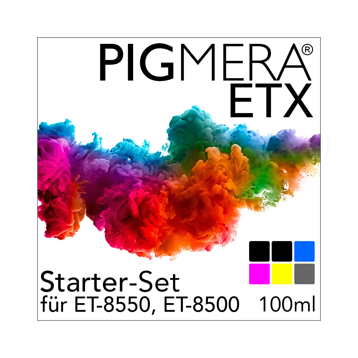 Pigmera ETX (Pigment) Starter-Set ET-8550, ET-8500 100ml