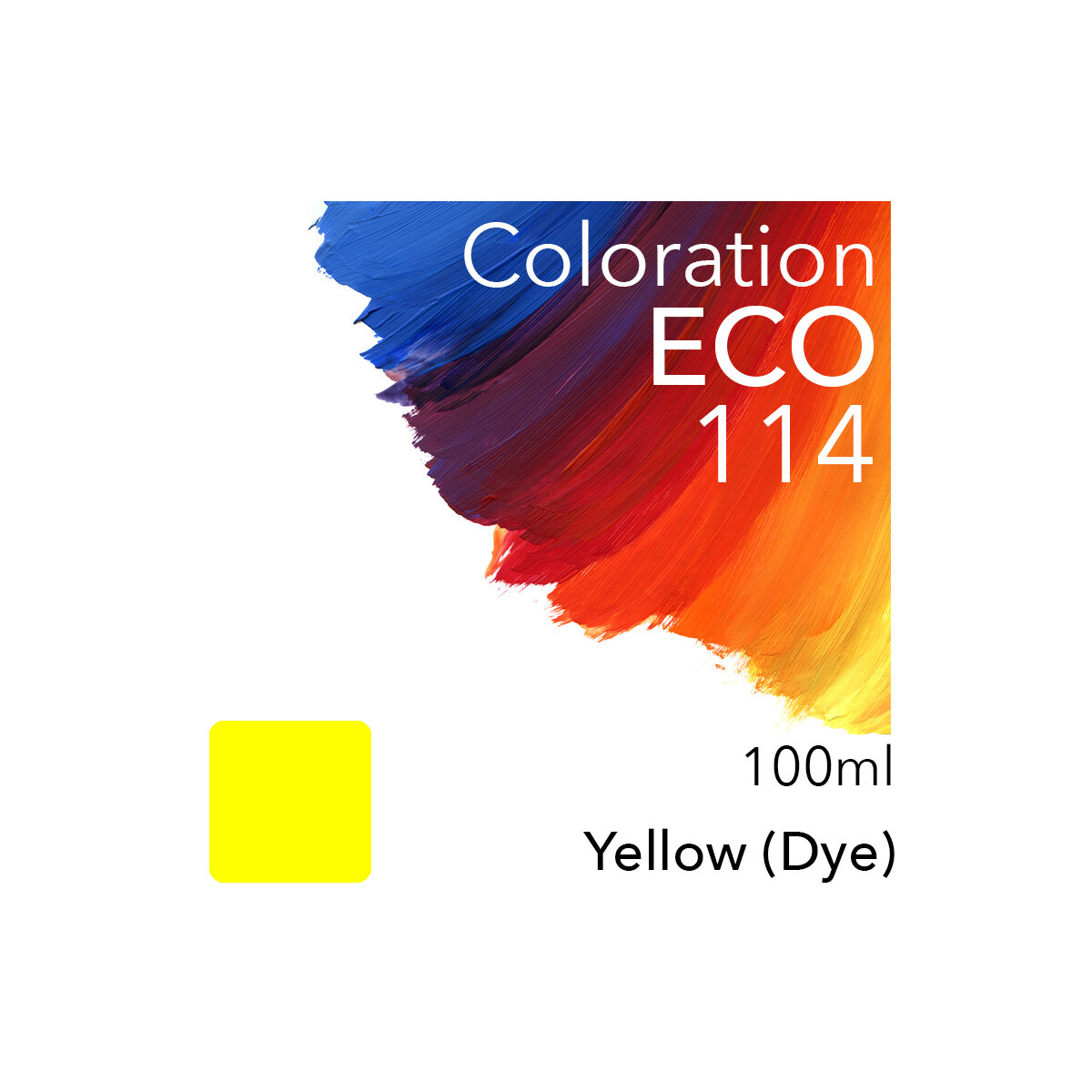 Coloration ECO kompatibel zu Epson 114 Y (Yellow) 100ml