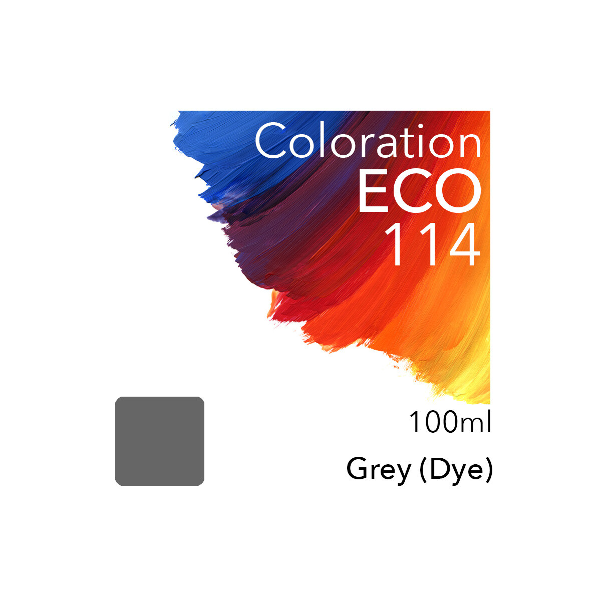 Coloration ECO kompatibel zu Epson 114 GY (Grey) 100ml