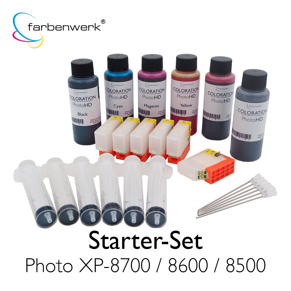 Starterset for Expression Photo HD XP-8700, 8600, 8500...