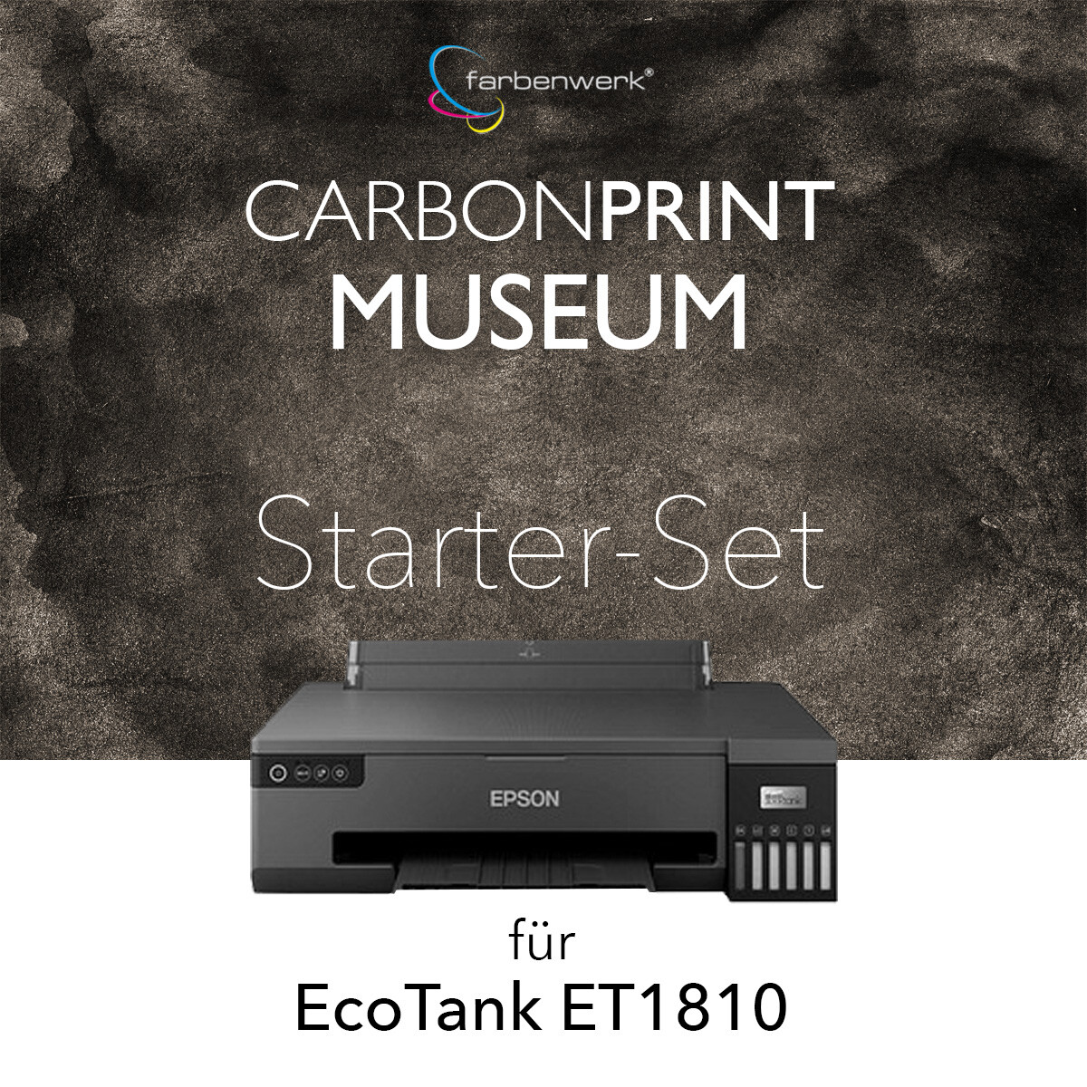Starter-Set Carbonprint Museum for EcoTank ET-1810