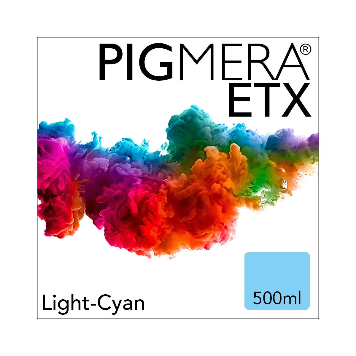 Pigmera ETX (Pigment) Flasche Light-Cyan 500ml