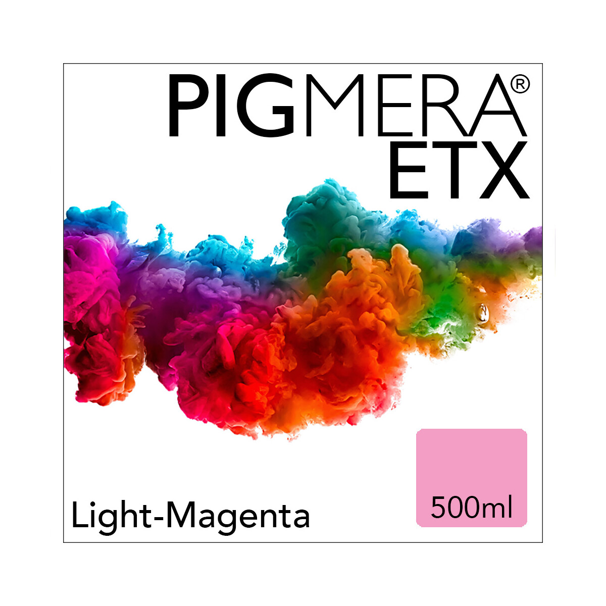 Pigmera ETX (Pigment) Flasche Light-Magenta 500ml