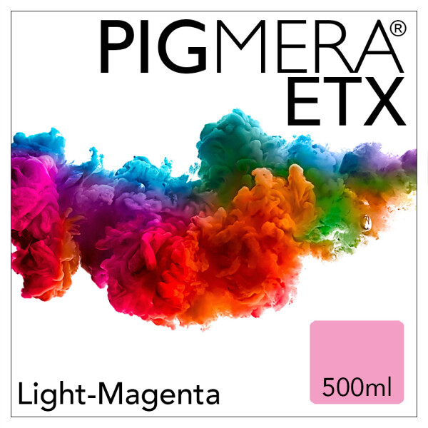 Pigmera ETX (Pigment) Flasche Light-Magenta 500ml