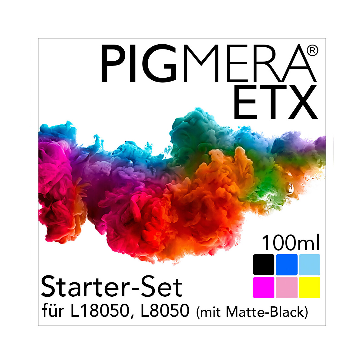 Pigmera ETX (Pigment) Starter-Set L18050, L8050 with...