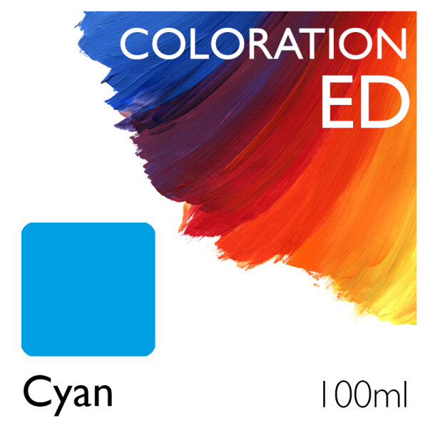 Coloration ED Bottle Cyan 100ml