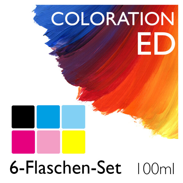 Coloration ED 6-Bottle-Set 100ml