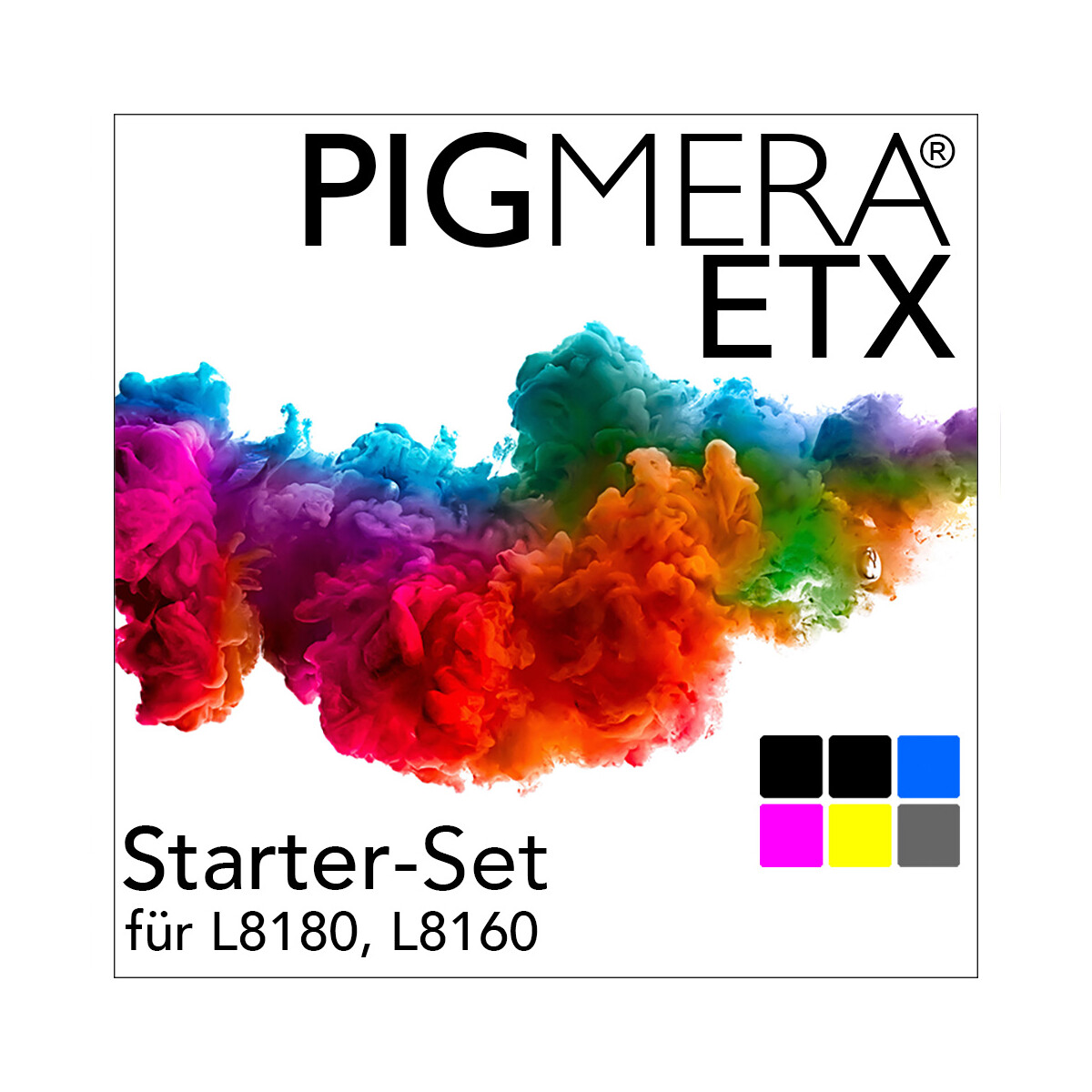 Starter-Set Pigmera ETX (Pigment) L8180, L8160