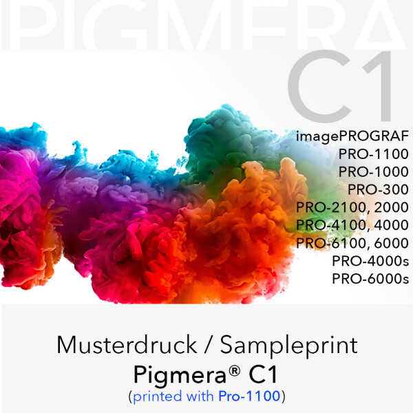 Musterdruck - Pigmera C1 (Pro-1100)