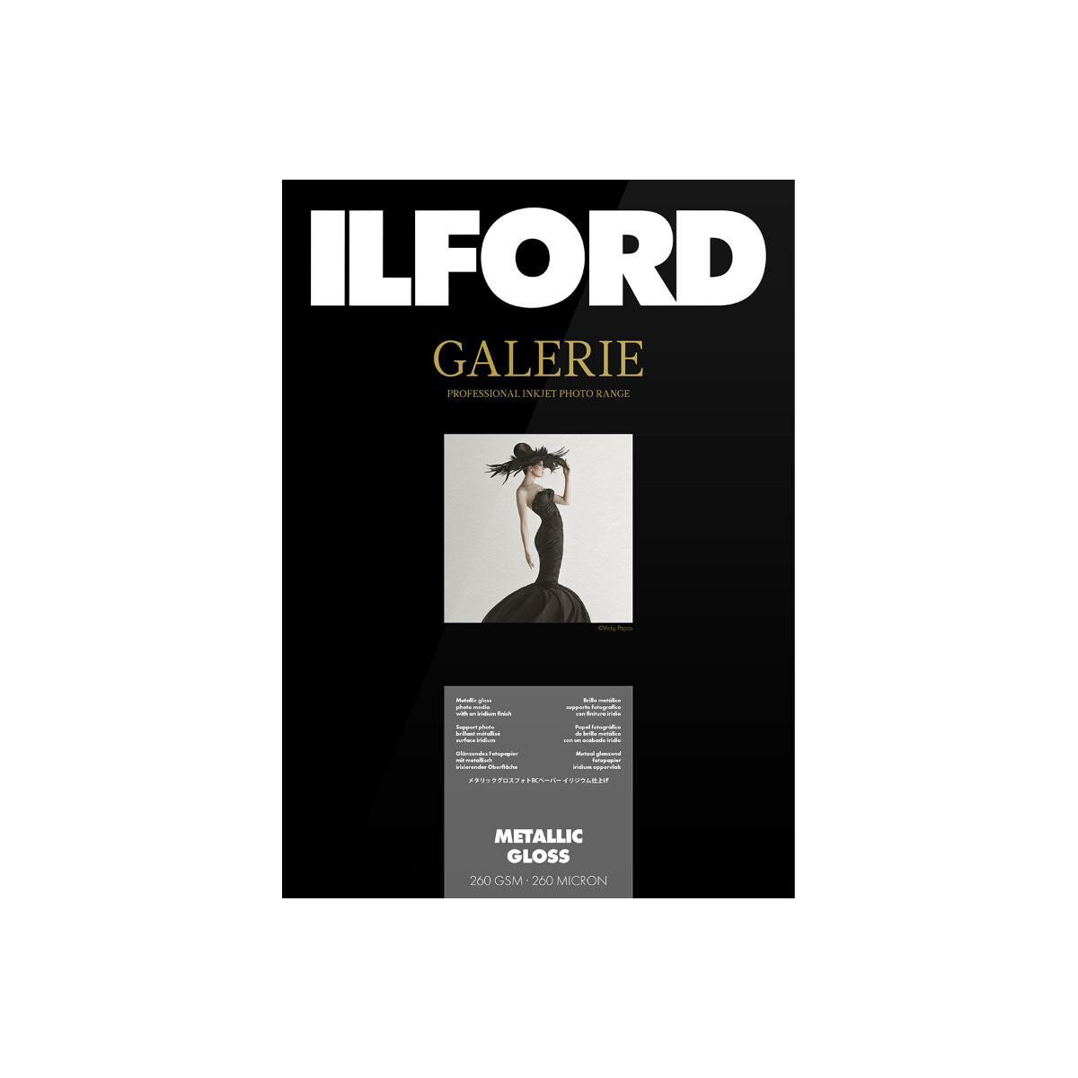 Ilford Galerie Metallic Gloss 260 25 Blatt DinA4