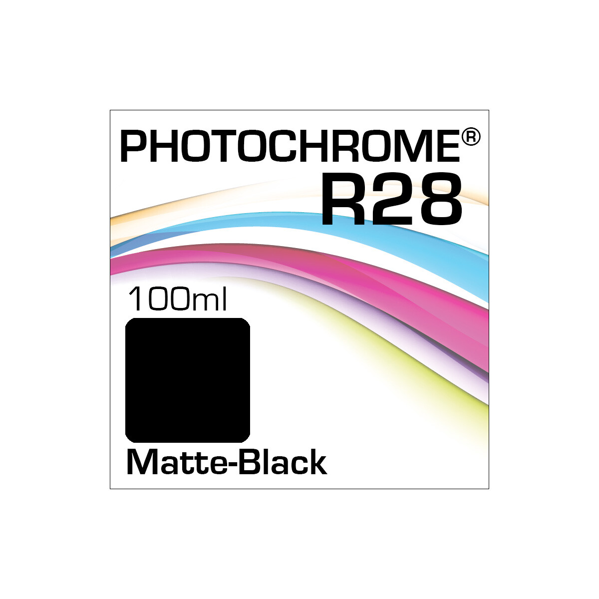 Lyson Photochrome R28 Tinte Flasche Matte-Black 100ml (EOL)
