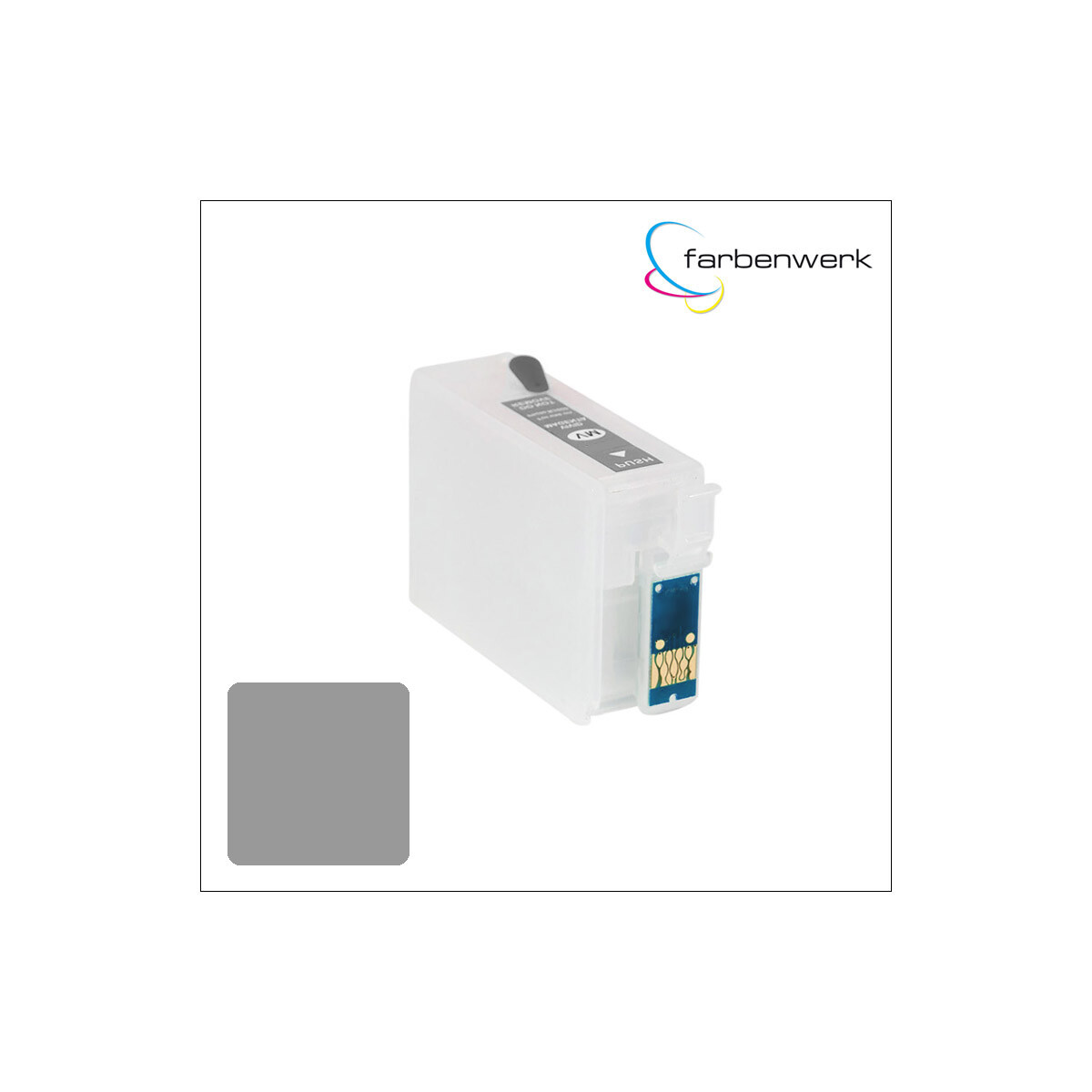 Refillcartridge T760x with Autoreset-Chip T7609...