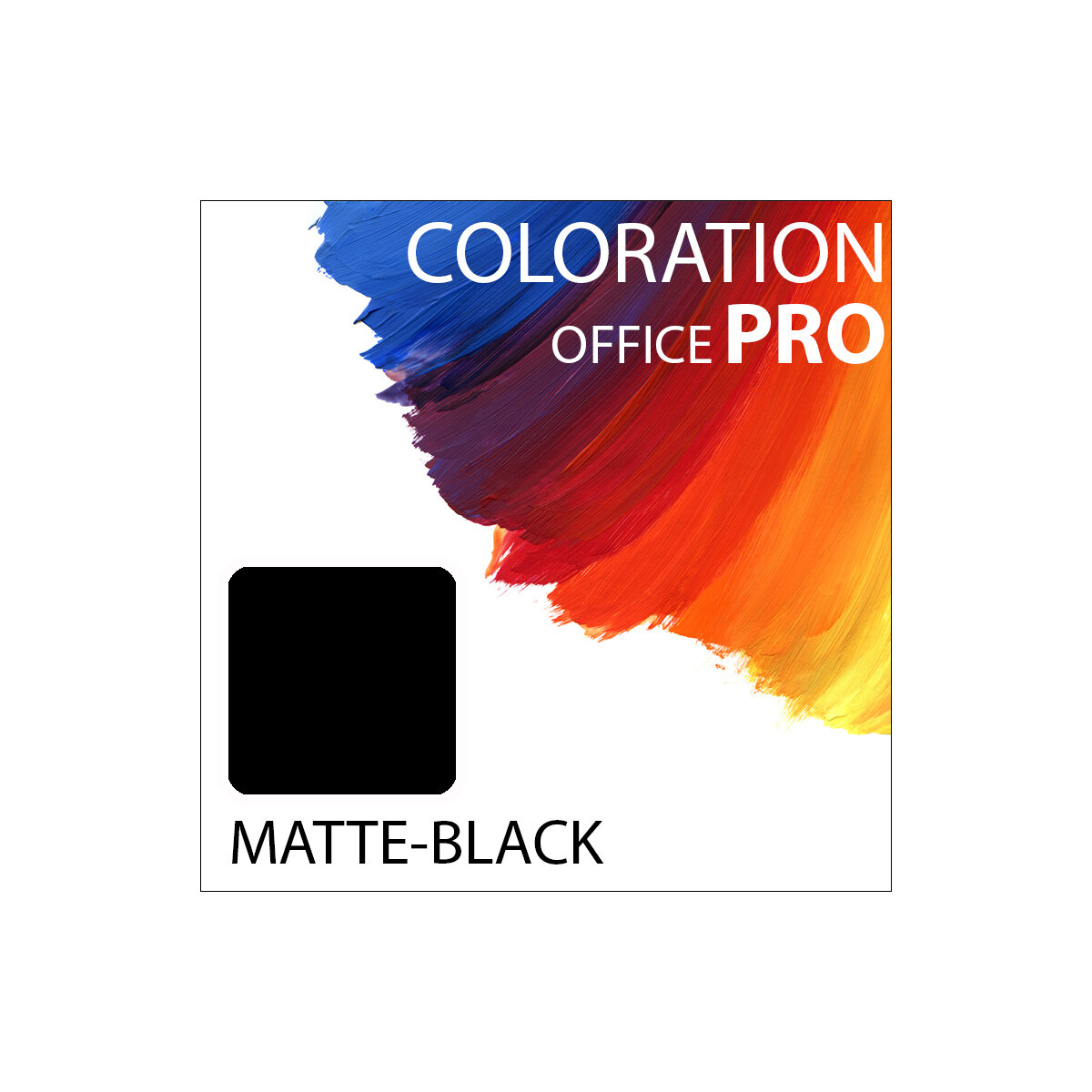Coloration Office Pro Bottle Black 100ml