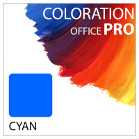 Coloration Office Pro Flasche Cyan 1000ml