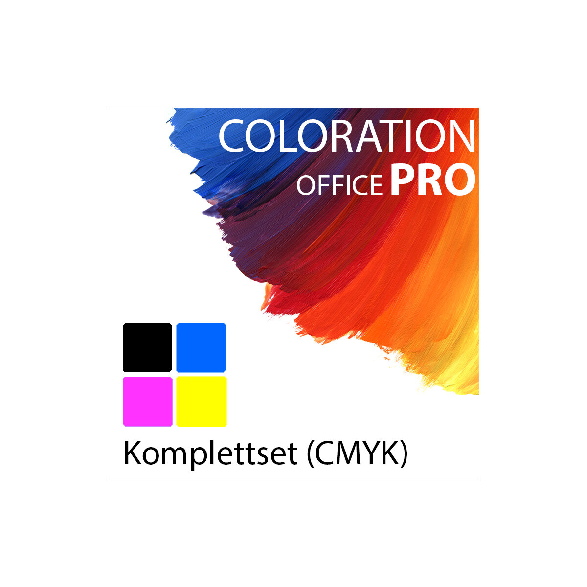 Coloration Office Pro 4-Bottle-Set 1000ml