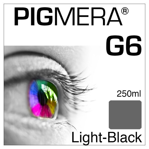 farbenwerk Pigmera G6 Bottle Light-Black 250ml