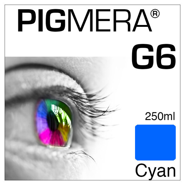 farbenwerk Pigmera G6 Flasche Cyan 250ml