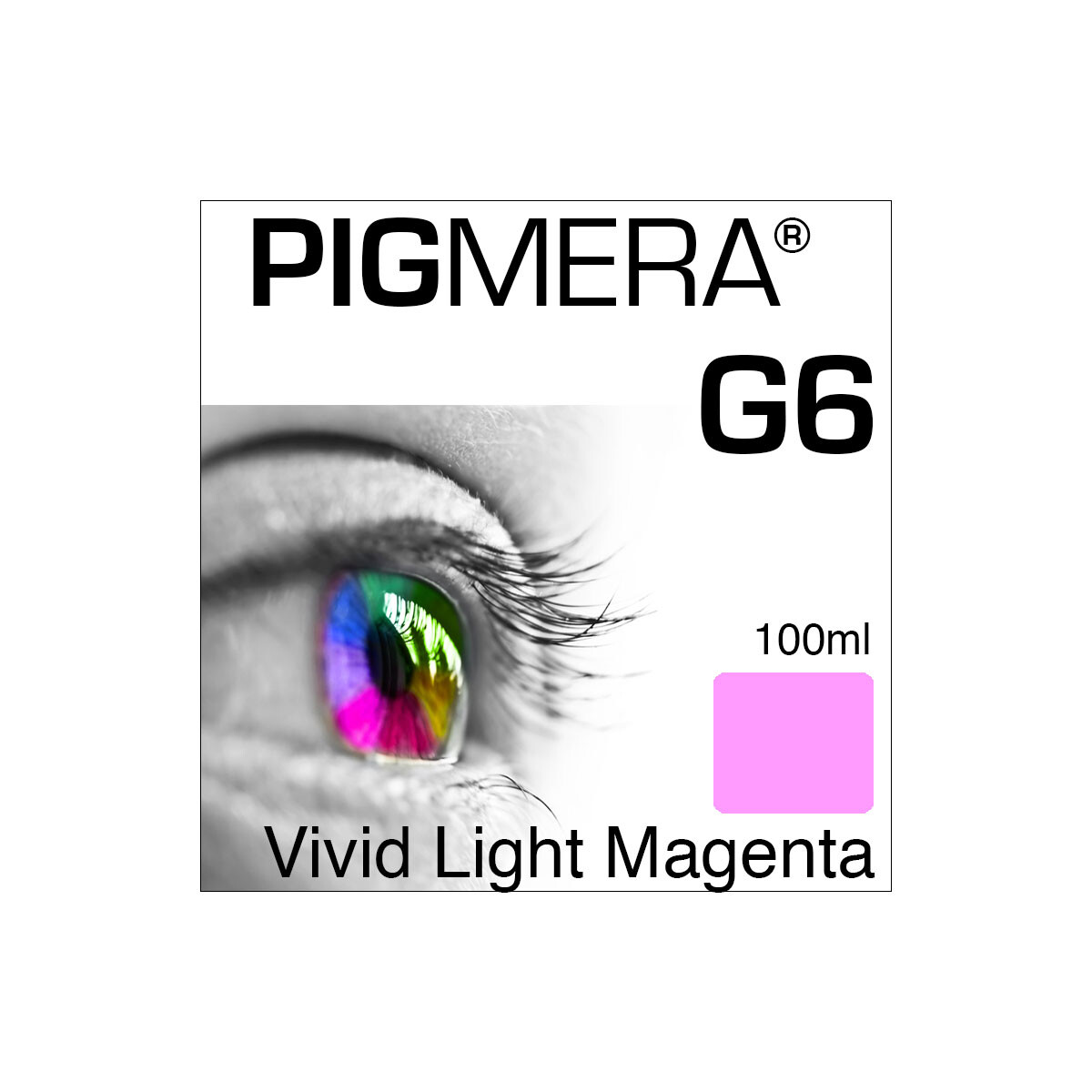 farbenwerk Pigmera G6 Bottle Light-Magenta 100ml