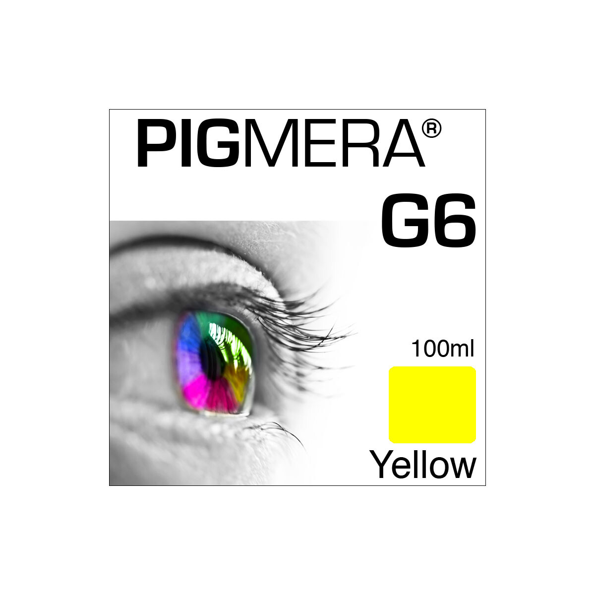 farbenwerk Pigmera G6 Flasche Yellow 100ml