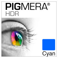 farbenwerk Pigmera HDR Flasche Cyan