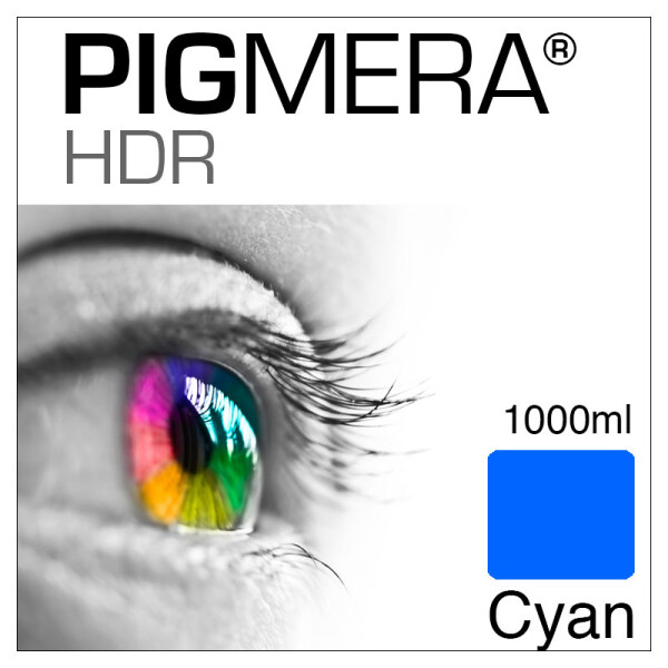 farbenwerk Pigmera HDR Flasche Cyan 1000ml