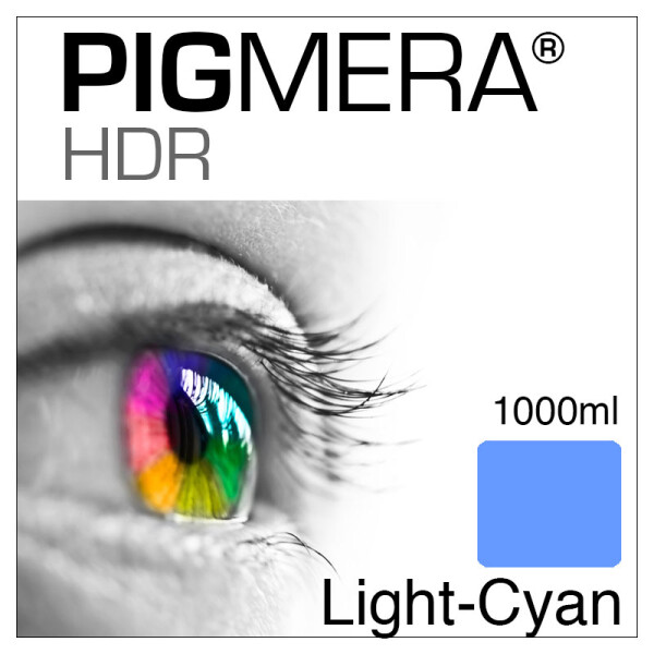 farbenwerk Pigmera HDR Bottle Light-Cyan 1000ml