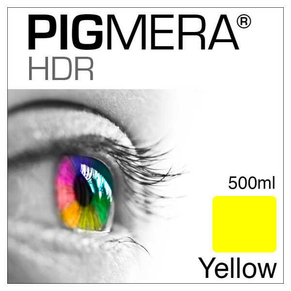 farbenwerk Pigmera HDR Flasche Yellow 500ml