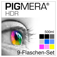 farbenwerk Pigmera HDR 9-Flaschen-Set 500ml