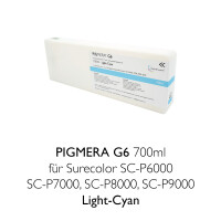 farbenwerk Pigmera G6 ink cartridge 700ml T8045 Light-Cyan