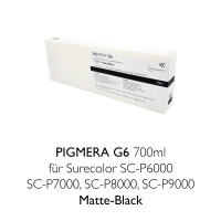 Kompatible Tintenpatrone Pigmera G6 700ml T8048 Matte-Black