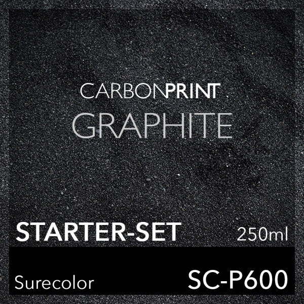 Starter-Set Carbonprint Graphite für SC-P600 250ml Neutral