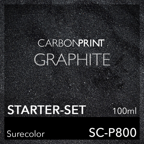 Starter-Set Carbonprint Graphite für SC-P800 100ml Neutral