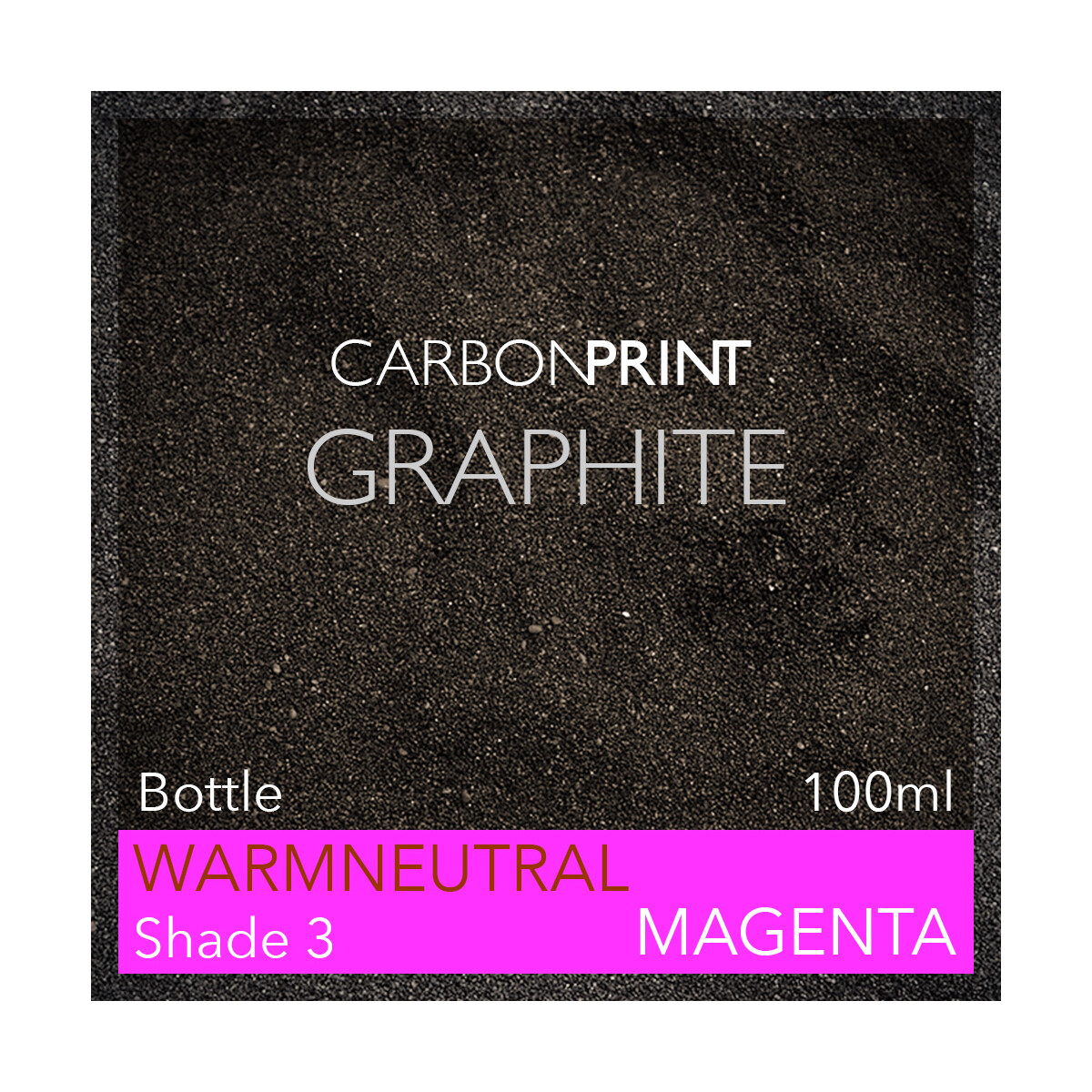 Carbonprint Graphite Shade3 Kanal M Warmneutral 100ml
