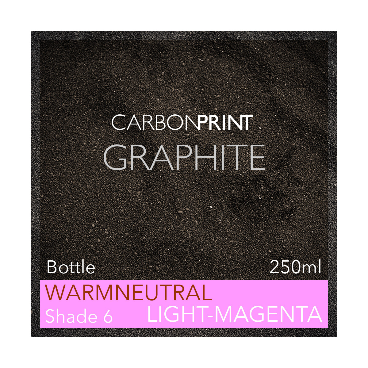 Carbonprint Graphite Shade6 Channel LM Warmneutral 250ml