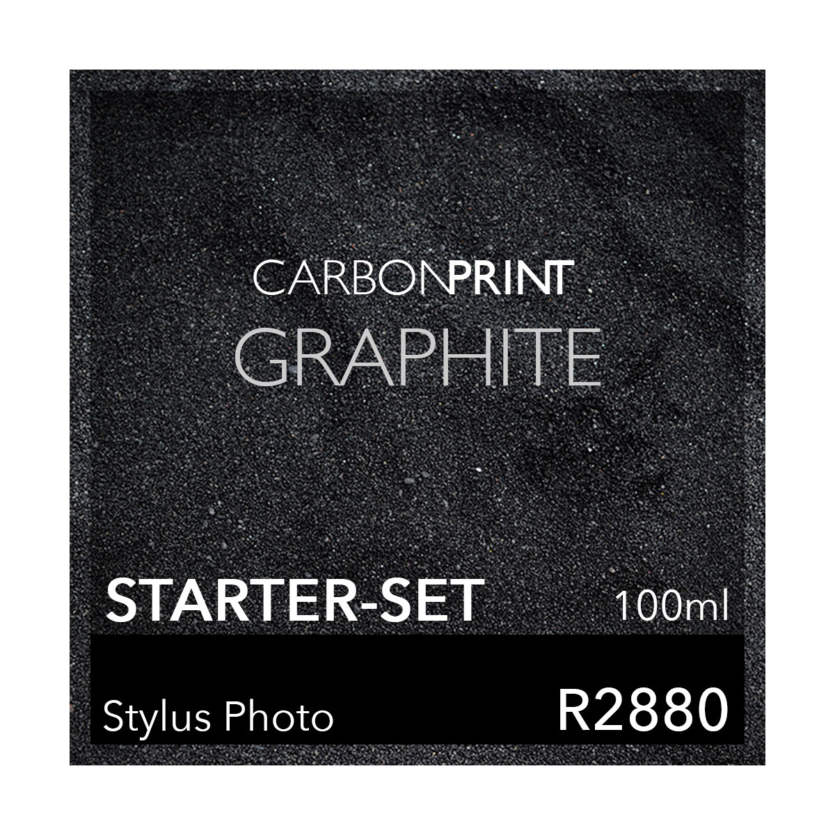 Starter-Set Carbonprint Graphite for Photo R2880 100ml...