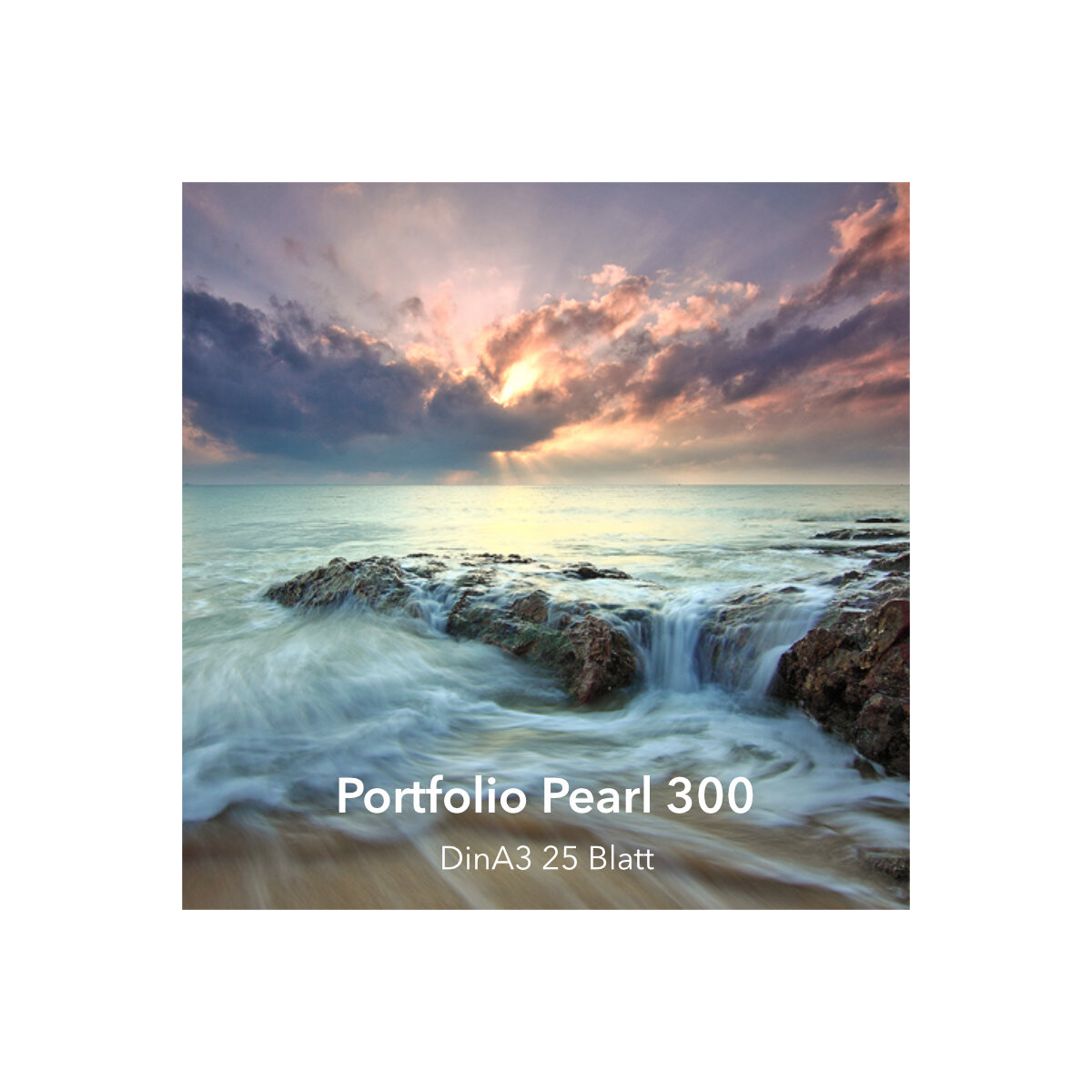 farbenwerk Fineart Portfolio Pearl 300 DinA3 25 Blatt